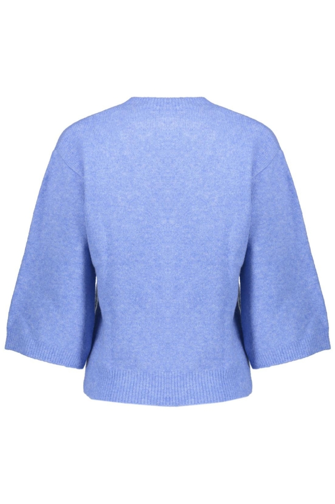 VEST MET V HALS EN DRIEKWART WIJDE MOUWEN 54532 14 BLUE